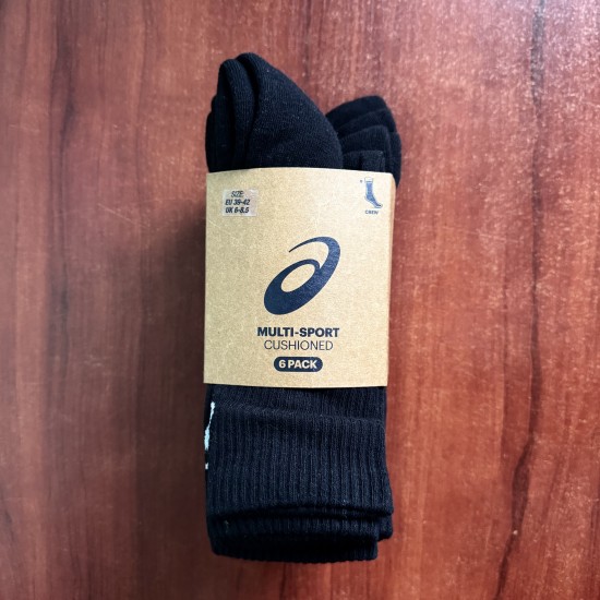 Спортивні шкарпетки ASICS 6PPK Crew Sock 141802-0904 Спортивні шкарпетки ASICS 6PPK Crew Sock 141802-0904