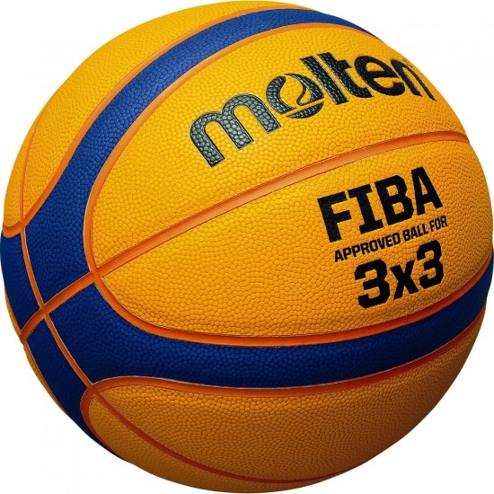 Баскетбольний м'яч MOLTEN Libertria B33T5000 3x3 FIBA, розмір 6