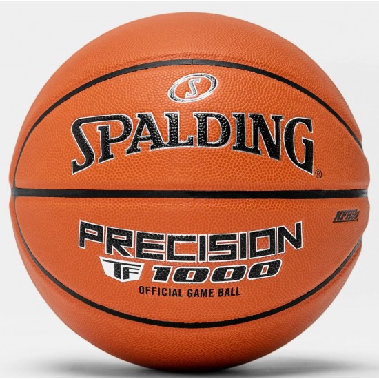 Баскетбольний м'яч Spalding TF-1000 Precision FIBA Indoor, розмір 7 (76965Z)