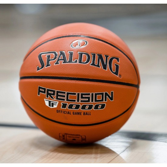 Баскетбольний м'яч Spalding TF-1000 Precision FIBA Indoor, розмір 7 (76965Z)