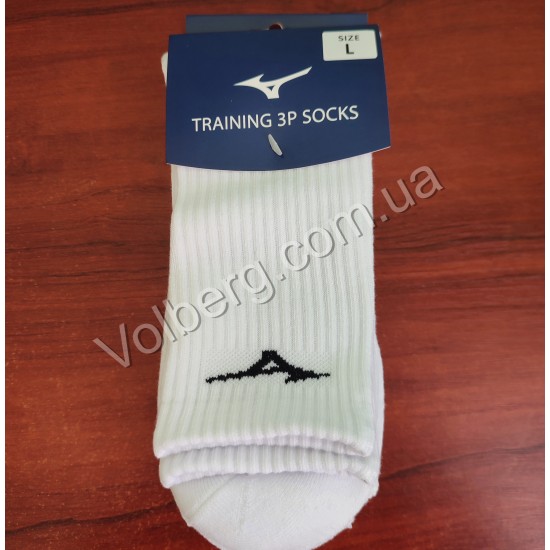 Спортивні шкарпетки Mizuno Training 3P Socks 32GX2505-01 Спортивні шкарпетки Mizuno Training 3P Socks 32GX2505-01