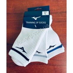 Спортивні шкарпетки Mizuno Training 3P Socks With Line 32GXCA54-04