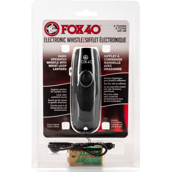 Свисток суддівський FOX 40 Electronic Whistle Black 8616-1928 (100 Db) Свисток суддівський FOX 40 Electronic Whistle Black 8616-1928 (100 Db)