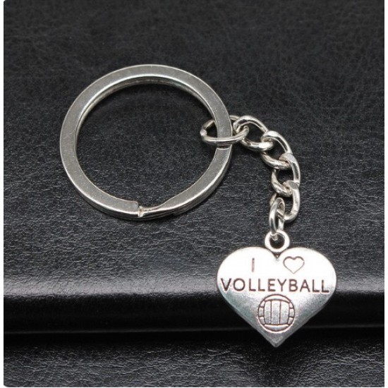 Брелок-підвіска "Я люблю волейбол" (I love volleyball)