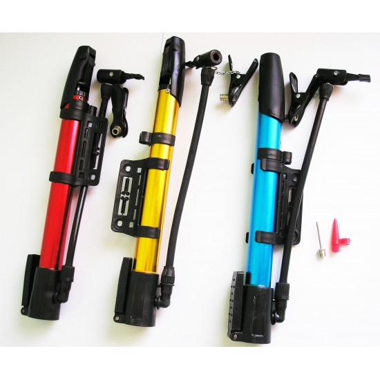 Насос ручний для м'ячів та коліс велосипедів JC314