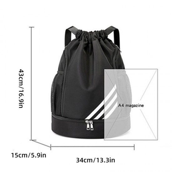 Рюкзак спортивний Tongkou Bag 361245 чорний