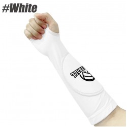 Рукава волейбольні із захисною накладкою ARM-17096WH