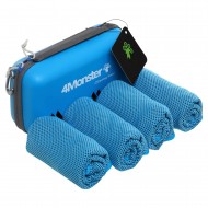 Комплект рушників охолоджуючих COOLING TOWEL 4Monster B-ECT 4шт, блакитний