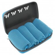 Комплект рушників охолоджуючих COOLING TOWEL 4Monster B-ECT 4шт, блакитний