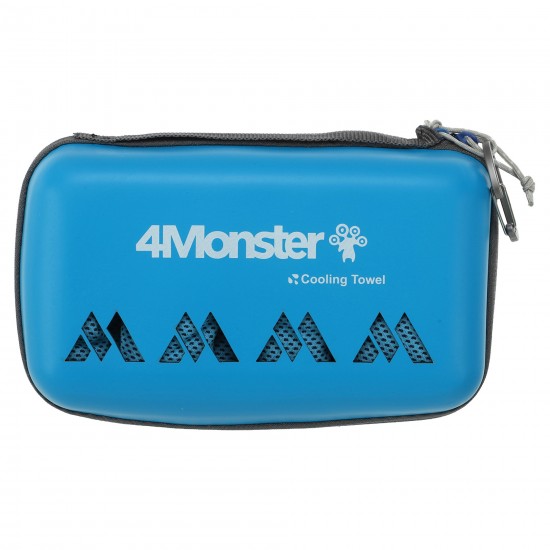 Комплект рушників охолоджуючих COOLING TOWEL 4Monster B-ECT 4шт, блакитний