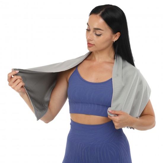 Комплект рушників охолоджуючих COOLING TOWEL 4Monster B-ECT 4шт, сірий