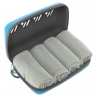 Комплект рушників охолоджуючих COOLING TOWEL 4Monster B-ECT 4шт, сірий